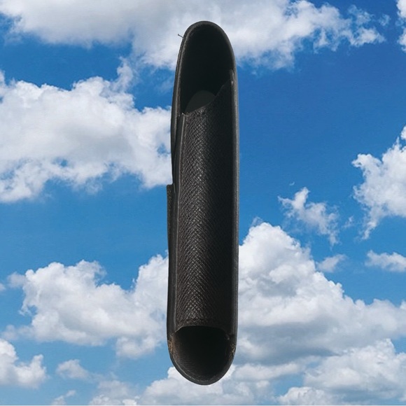 AUTHENTIC LOUIS VUITTON Damier Ebene Cigarette Case and Lipstick Case - Picture 3 of 12